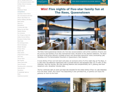 Win 5 nights of 5-star family fun at The Rees, Queenstown!