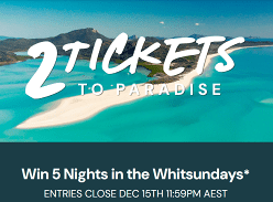 Win 5 Nights in the Whitsundays, QLD