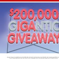 Win $50,000 or 1 of 315 $500 Instant Win $500 Gift Cards
