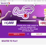 Win $50,000 with Yahoo!7 Quizoo