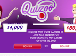 Win $50,000 with Yahoo!7 Quizoo