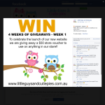 Win $50 voucher to spend in-store - Little Guys and Cutie-pies