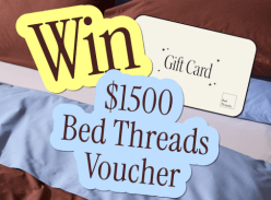 Win a $1,500 Bed Threads Voucher - Broadsheet Melbourne