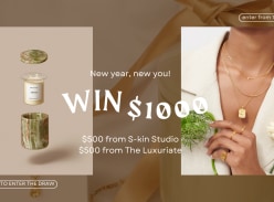 Win $500 from S-Kin Studio + $500 from the Luxuriate