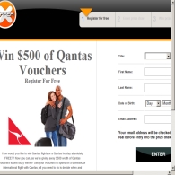 Win a $500 Qantas Voucher