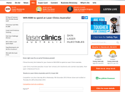 Win $500 to spend at Laser Clinics Australia