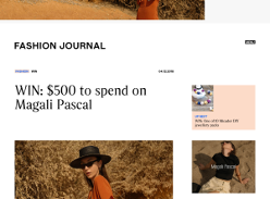 Win $500 to spend on Magali Pascal