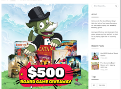 Win $500 Worth of Board Games