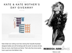 Win $500 worth of 'Kate & Kate' products for the home!