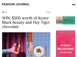 Win $500 Worth of Kester Black Beauty Products & Hey Tiger Chocolate