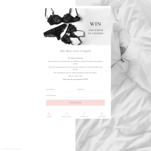 Win $500 worth of lingerie!