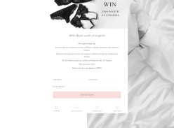 Win $500 worth of lingerie!