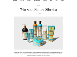 Win $500 worth of Natura Siberica’s Oblepikha Siberica range
