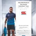 Win $500 worth of new season Canterbury gear!