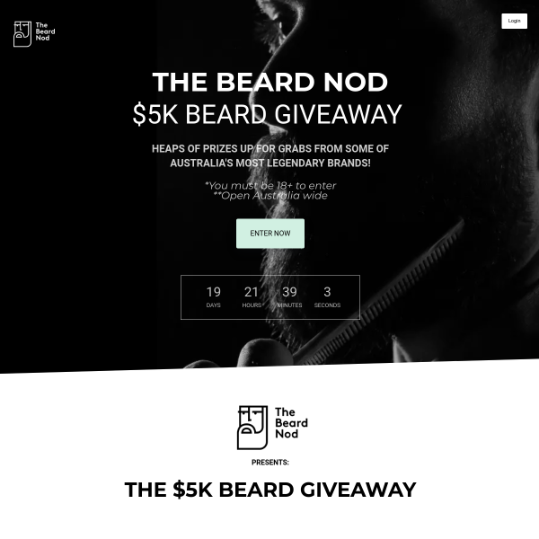 Win $5000 Beard Giveaway!