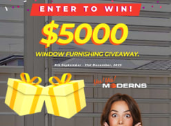 Win $5000 of Window Furnishing