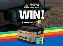 Win a 50L down under Coastal Sands Fridge Freezer
