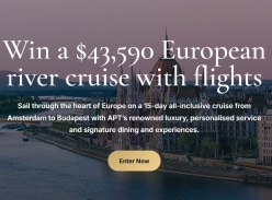 Win a $43,590 European River Cruise with Flights - Cruise Passenger