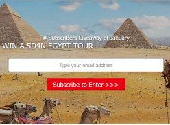 Win a 5D4N Egypt TOUR - Odynovo
