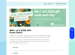 Win $5K Grocery Giveaway