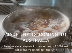 Win a $2.5K Made in Kitchen Set