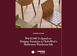 Win $1.5K Voucher to Globewest's Furniture Warehouse Sale
