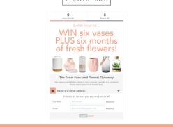 Win 6 Kmart vases & a 6-month flower subscription from Flower Haul!