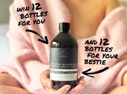 Win a 6-Month Supply of Luxurious Bath Tonics for You and your Bestie