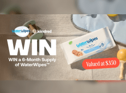 Win a 6-Month Supply of Waterwipes - Kiindred