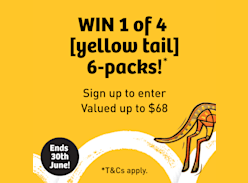 Win a 6-Pack of Yellow Tail Wine
