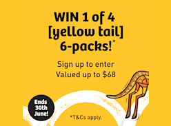 Win a 6-Pack of Yellow Tail Wine