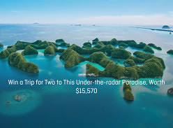 Win a 7-Night Escape to Palau for Two Adults