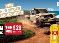 Win a 70 Series Landcruiser