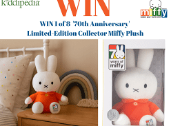 Win 1 of 8 '70th Anniversary' Limited-Edition Collector Miffy Plush