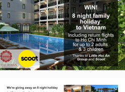 Win 8 night family holiday  to Vietnam