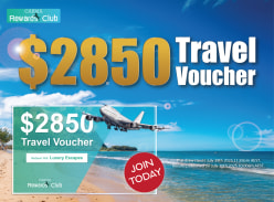 Win $2,850 in Travel Vouchers