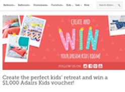 Win a $1,000 Adairs kids voucher!