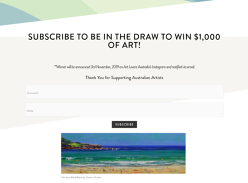 Win a $1,000 Art Voucher