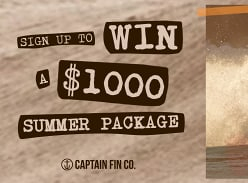 Win a $1,000 Captain Fin product