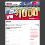 Win a $1,000 cash - RE/MAX Strategic