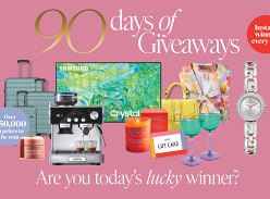 Win a $1,000 EFTPOS Card or 1 of 90 Daily Prizes