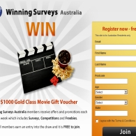 Win a $1,000 Gold Class Movie Voucher