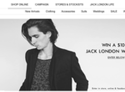 Win a $1,000 'Jack London' wardrobe!