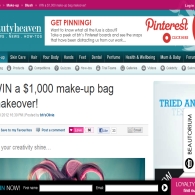 Win a $1,000 make-up bag makeover!