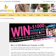 Win a $1,000 Mothercare Voucher or DVD