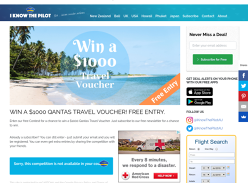 Win a $1,000 Qantas Travel Voucher