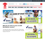 Win a $1,000 Red Balloon voucher!