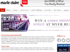 Win a $1,000 shopping spree at MYER beauty!
