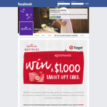 Win a $1,000 Target gift card!