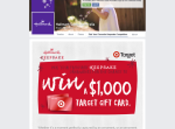 Win a $1,000 Target gift card!